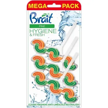 WC čistič WC závěs Brait pine ( borovice) 3x45g