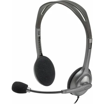 Audio Sluchátka se stereo mikrofonem Logitech H110 (981-000271)