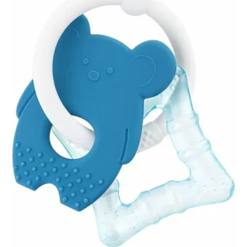 Autosedačka Dětské silikonové a chladící kousátko Akuku myška a čtverec sada 2 ks