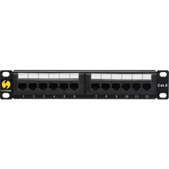 Patch panel NETRACK 104-16 patch panel 10 12-ports cat. 6 UTP