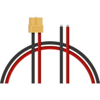 RC vybavení XT60 Nabíjecí kabel s pocínovaným koncem
