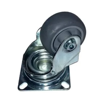 Pojezdové kolečko Kolečko gumové otočné 50 mm TPA, nosnost 70 kg