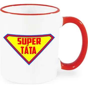 Hrnek - Supertáta Barva: Červená