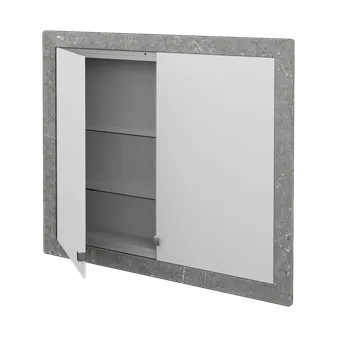 Koupelnový nábytek Dřevojas Dvoudveřová galerka GRID GA2OE 90 - D20 Galaxy