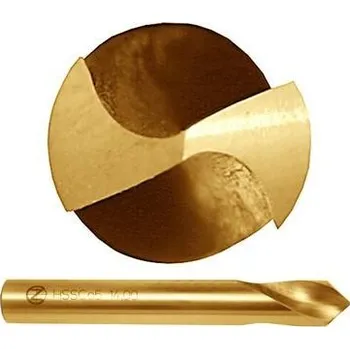 Vrták NÁSTROJE CZ Navrtávák 03,00 NC90°RNHSSCo5 TiN - NC90RNHSSCO5TIN0300