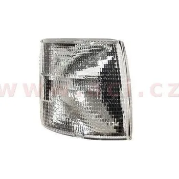 Směrový světlomet přední blikač bílý s černým rámečkem kompletní P