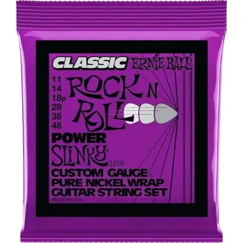 Struna pro hudební nástroj Ernie Ball 2250 Classic Power Slinky Struny pro elektrickou kytaru