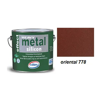 barva na kov Vitex Heavy Metal Silicon Effect - strukturální kovářská barva 778 Oriental 0,750 L