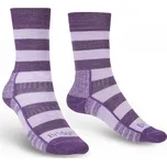 Ponožky Bridgedale HIKE LW Merino Performance W, šeříková/fialová Velikost: L