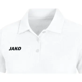 Pánské tričko JAKO BASE Triko s límečkem vel. 34, bílá