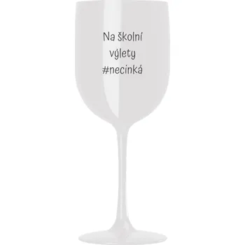 Sklenice Moravia Propag Plastová sklenice na víno 460 ml