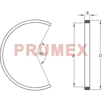 SKF FRB 12.5/130 polohovací kroužek
