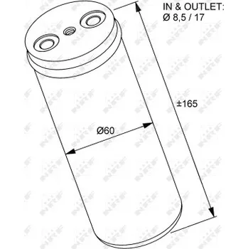 Sušič klimatizace NRF Sušárna, klimatizace 33233