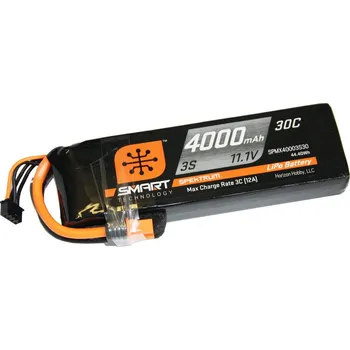 RC model letadla Spektrum Smart LiPo 11.1V 4000mAh 30C IC3 - SPMX40003S30