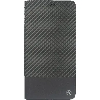 Pouzdro na mobilní telefon Tellur Book Case Carbon for iPhone XS black