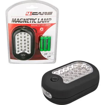 Pracovní světlo 4CARS PRACOVNÍ LAMPA 24+3 VEDLA MÝDLO