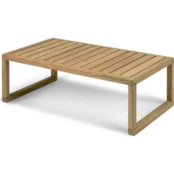Zahradní stůl Skagerak Konferenční stolek Virkelyst, teak