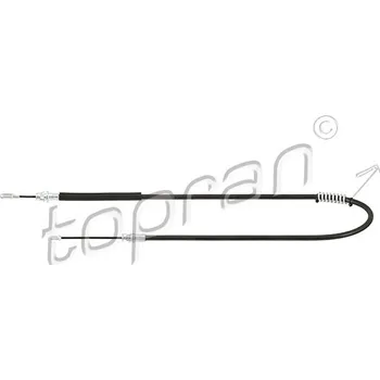 Lanko parkovací brzdy TOPRAN Tažné lanko, parkovací brzda 304 673
