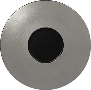 Talíř RAK Metalfusion talíř mělký Gourmet 29 cm, černostříbrný | RAK-MFFDGF29SB