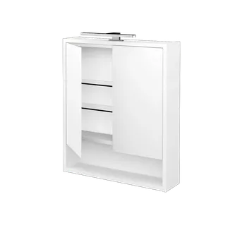 Koupelnový nábytek Dřevojas Dvoudveřová galerka FOCUS GA2OE 60 - M01 Bílá mat