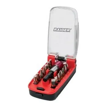 Bit Sada bitů & magnetického rychloupínacího držáku 1/4" 15 ks RAIDER - TM-158903