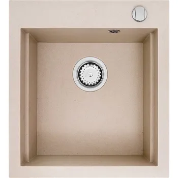 Granitový dřez Granitový dřez Pyramis SIROS (47x51,5) 1B béžová