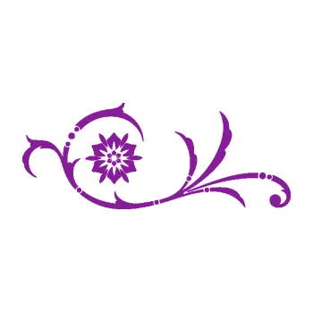 Samolepící dekorace Květina dekor 040 levá (14 - fialová) SAMOLEPKA NA AUTO, NÁLEPKA, FÓLIE, POLEP, TUNING, VLASTNÍ TEXT, TISK, AUTOSAMOLEPKY.cz, POLEPY, OBRÁZEK, LOGO, 3D STICKERS