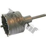 Vrtací korunka s TK destičkou a SDS nástavcem - 73 mm