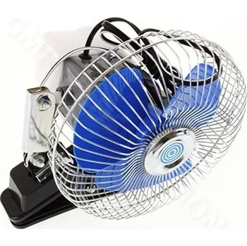 Domácí ventilátor Ventilátor 12V 203mm otočný s klipsem