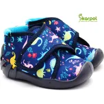 Dětské bačkory SKARPOL BOCIEK 224-1 Dino Velikost: 21