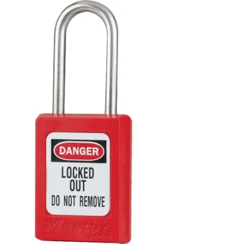 Visací zámek Nevodivý zámek s okem z nerezové oceli žlutá