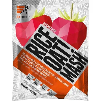 Fitness strava Extrifit Rice Oat Mash 50 g raspberry