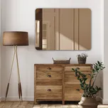 Zaoblený dekorativni zrcadlo na zeď L171