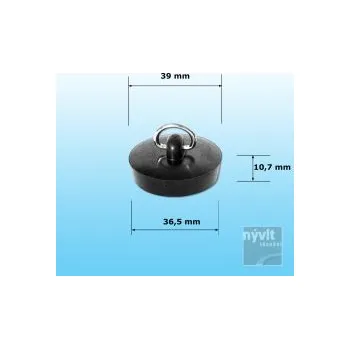 zátka umyvadlo d39 - 1 1/4 černá
