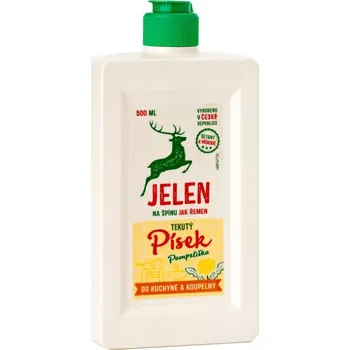 Univerzální čisticí prostředek Jelen Tekutý písek s vůní pampelišky, 500 mlml