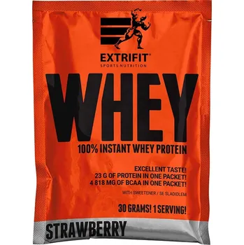 Protein Extrifit 100% Whey Protein 30 g strawberry
