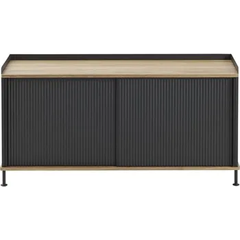 Komoda Komoda Muuto Enfold olejovaný dub/antracitově černá 124,5x45 v.62