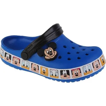 Dívčí oblečení Dětské žabky FL Mickey Mouse 207718-4JL modrá vzor - Crocs tmavě modrá - vzor 23-24