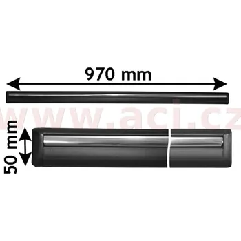Blatník karosérie Boční obložení předních dveří s chromovaným pruhem (5ks) P