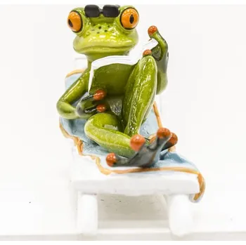 Keramická žabka - Dovolená