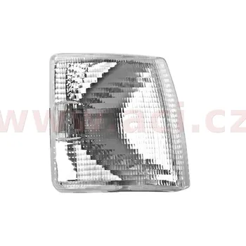 Směrový světlomet přední blikač bílý s chromovaným rámečkem kompletní P