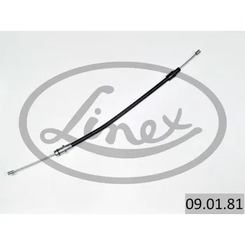 Lanko parkovací brzdy LINEX Tažné lanko, parkovací brzda 09.01.81