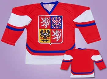 Hokejový dres Hokejový dres České republiky bez jména a čísla červený