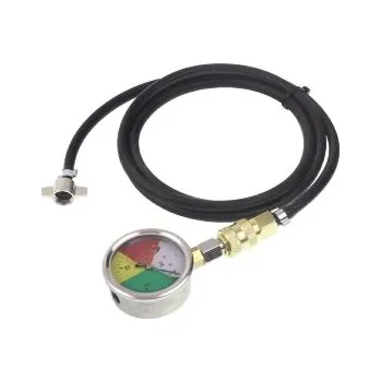 Autoelektronika Sada na měření tlaku manometr 0-16 Bar , M12x1,5 délka hadice 2m