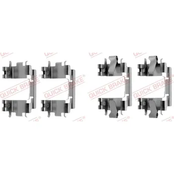 Brzdový komplet QUICK BRAKE Sada příslušenství, obložení kotoučové brzdy 1091257