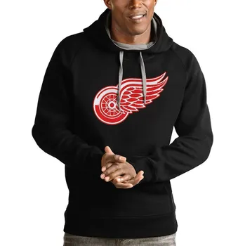 Pánská mikina Fanatics Pánská mikina Detroit Red Wings NHL Logo Victory Pullover Hoodie Black Velikost: XXL