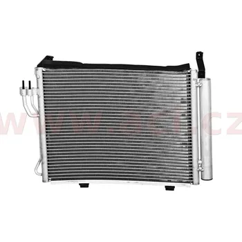 Sušič klimatizace chladič klimatizace se sušičkou 1.1i 12V, 1.2i 16V (vstup 13 mm, výstup 13 mm) [435*340*18]