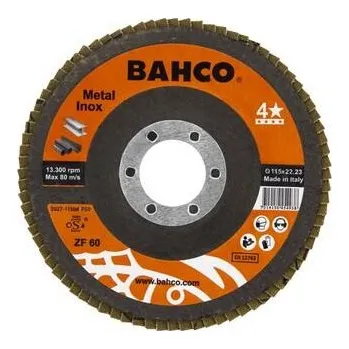 Brusný kotouč Bahco Kotouč lamelový zirkonový 125mm P60 - BA-3927-125IM-P60