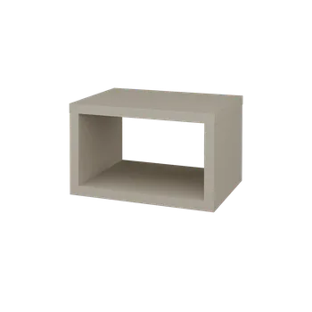 Koupelnový nábytek Dřevojas Koupelnová skříňka STORM SYO 60 - L04 Béžová vysoký lesk