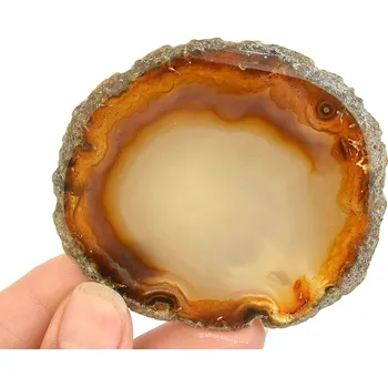 Přírodní kámen Achát plátek z Brazílie 39g